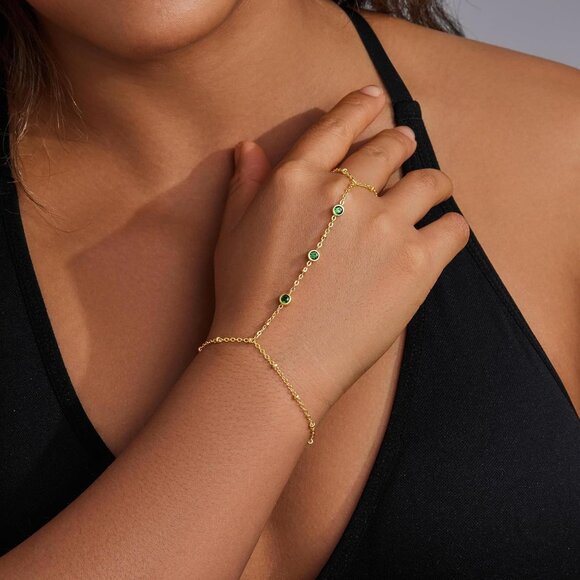 Gold-Style 11Dainty Stack Beaded Pearl Rope Bracelets Jewelry Gifts for Women - Picture 4 of 7